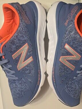 Size 10.5 - New Balance 690v4 Blue/Orange , Needs Inner Soles